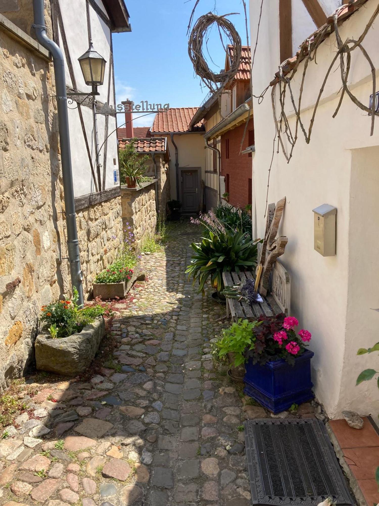 Ferienhaus Sankt Marien Auf Dem Muenzenberg Quedlinburg Exterior foto